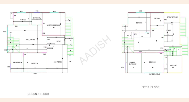 CAD Plan drawings | 3D Interior | Exterior and Landscape Designs