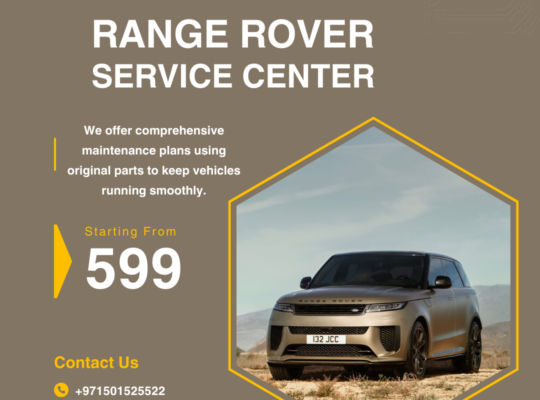 Range Rover and Bentley Auto workshop in Dubai