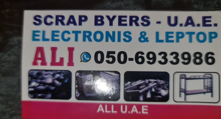 Scrap Buyer In Jebel Ali 052 6337876