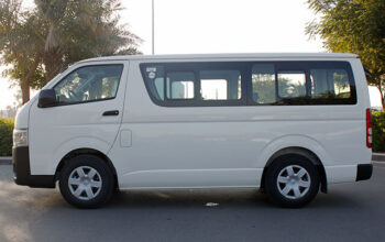 Toyota Hiace with Driver for Rent