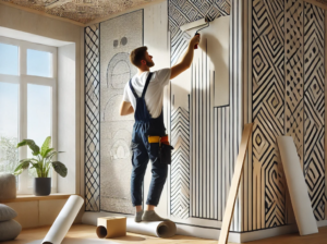 Wall Paper Fixing Work Contractor In Dubai – Alasafeer Group