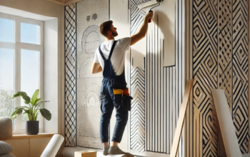 Wall Paper Fixing Work Contractor In Dubai – Alasafeer Group