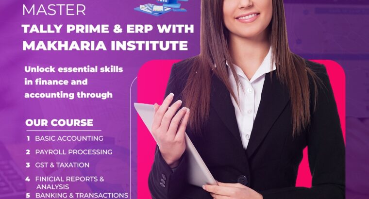 Tally Prime and ERP-9 Course Call – 0568723609