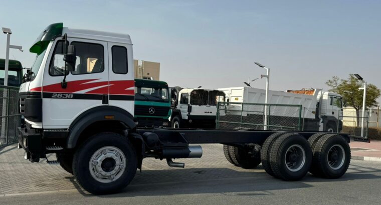 Mercedes Benz 2638 Long Chassis Truck