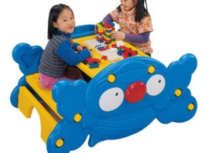 Ching Ching – Clown Seesaw & Bee Table – Blue