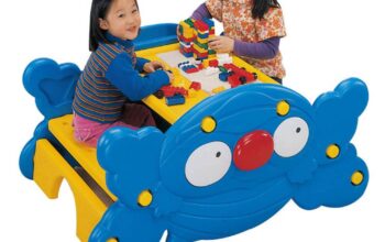 Ching Ching – Clown Seesaw & Bee Table – Blue