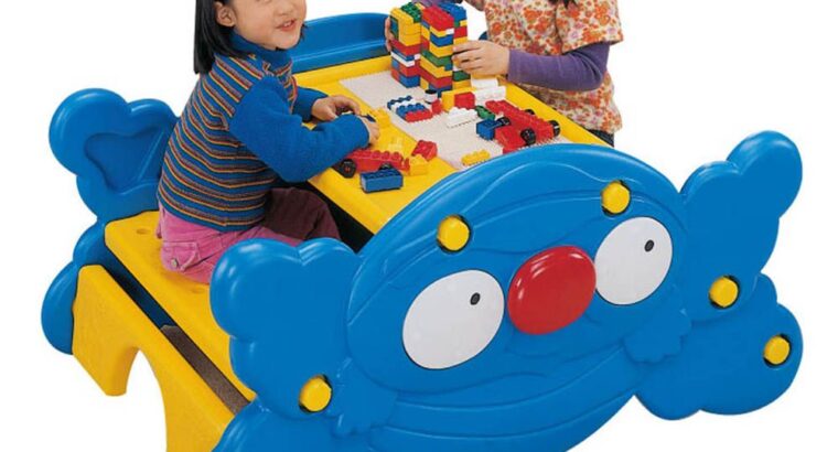 Ching Ching – Clown Seesaw & Bee Table – Blue