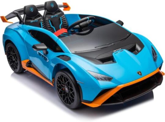 Toddler & Kids Toys Vehicles VIP STARS – Lamborghini Electric Car, Blue