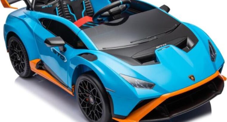 Toddler & Kids Toys Vehicles VIP STARS – Lamborghini Electric Car, Blue