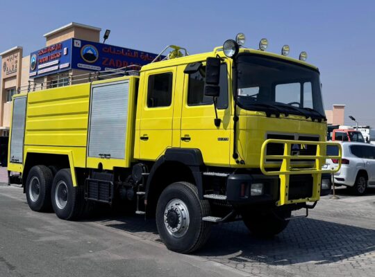 MAN 33.373 DUAL CAB FIREFIGHER TRUCK 6X6