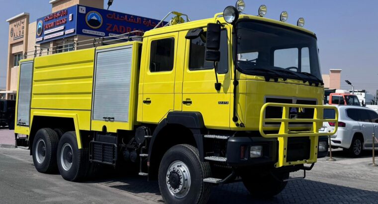 MAN 33.373 DUAL CAB FIREFIGHER TRUCK 6X6