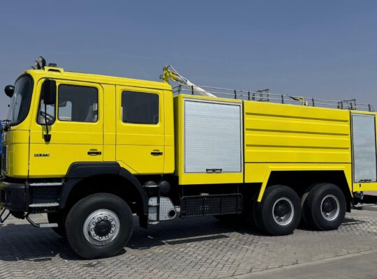 MAN 33.373 DUAL CAB FIREFIGHER TRUCK 6X6