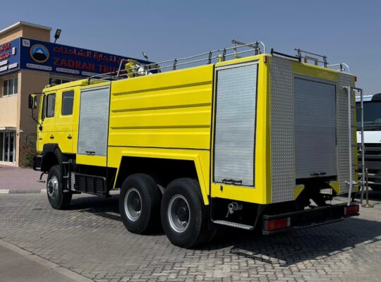 MAN 33.373 DUAL CAB FIREFIGHER TRUCK 6X6