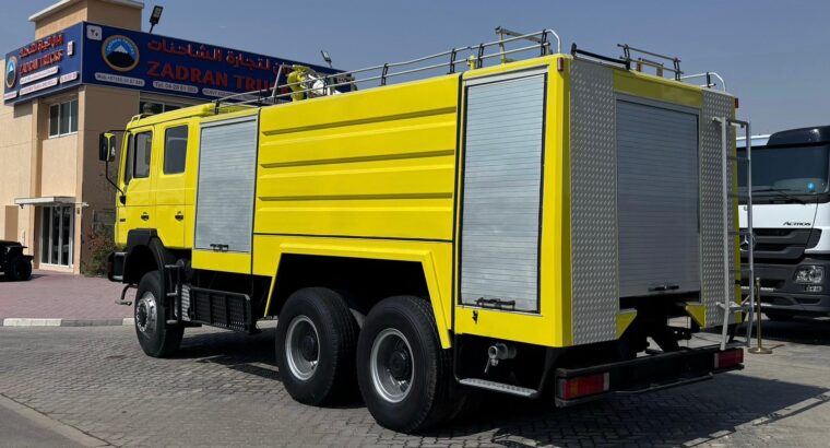 MAN 33.373 DUAL CAB FIREFIGHER TRUCK 6X6