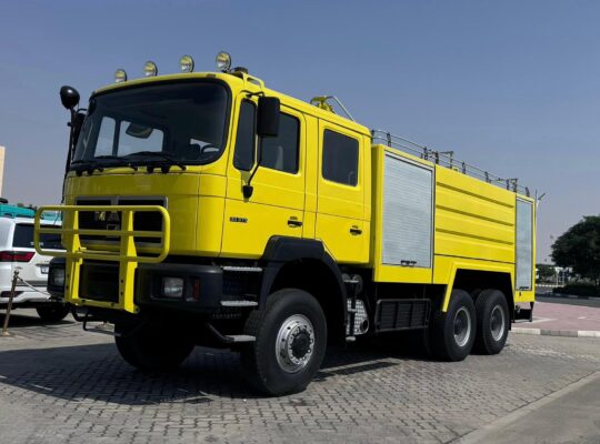 MAN 33.373 DUAL CAB FIREFIGHER TRUCK 6X6