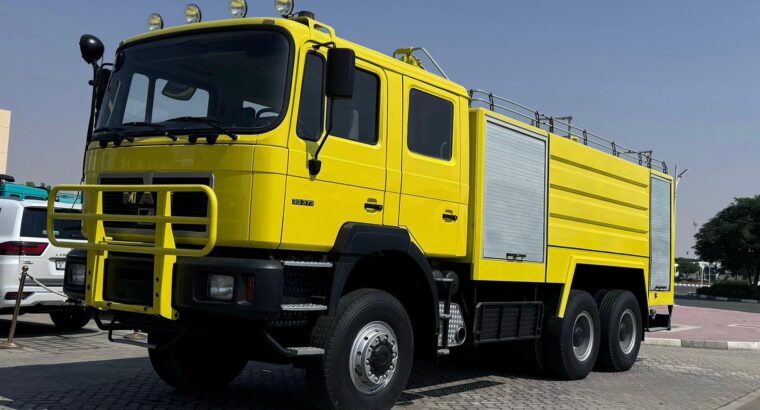 MAN 33.373 DUAL CAB FIREFIGHER TRUCK 6X6