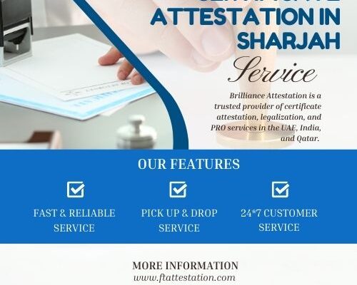 Certificate Attestation in Sharjah
