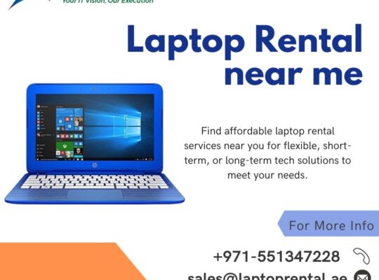 Need a Laptop? Rent Near You with Flexible Options!