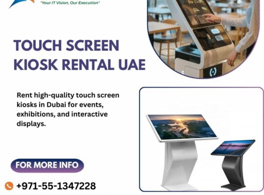 Want Kiosk Rental for Educational Events in Dubai?