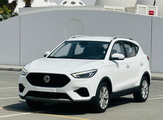 MG ZS 2022 White | GCC Spec Used car for sale