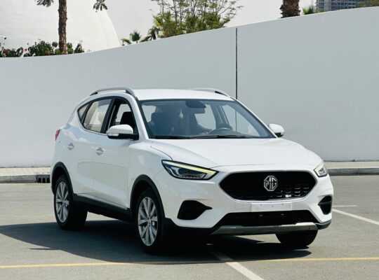MG ZS 2022 White | GCC Spec Used car for sale