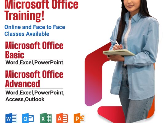 Microsoft Office Training – Flexible Online or In-Person – 056 872 3609