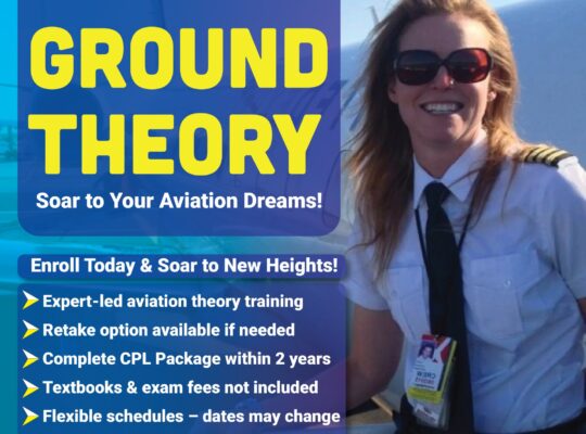 Ground Theory Course – Start Your Aviation Journey | 056 872 3609