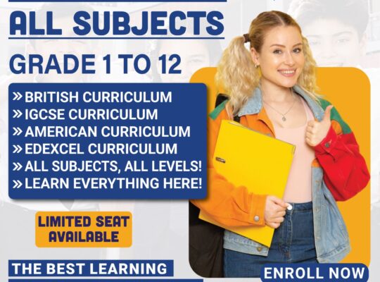 Best Tuition for Your Child’s Academic Success | 056 872 3609