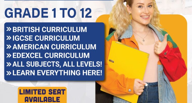 Best Tuition for Your Child’s Academic Success | 056 872 3609