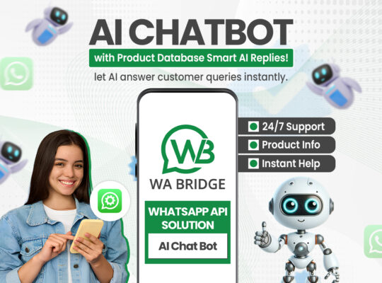 Boost Customer Engagement with WA Bridge’s AI WhatsApp Chatbot!