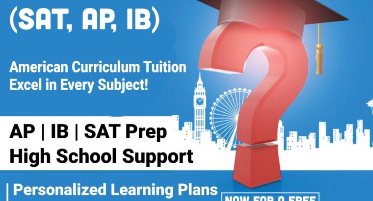 American Curriculum Tuition | Call: +971 56 872 3609