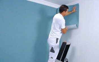 Wall Paper Fixing Work – Alasafeer Group
