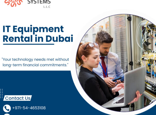 Why Choose IT Equipment Rental in Dubai for Events?