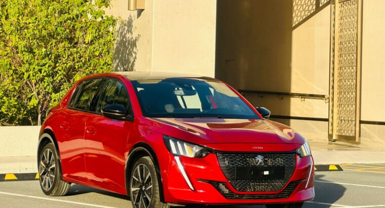 Peugeot 208 GT line 2022 red