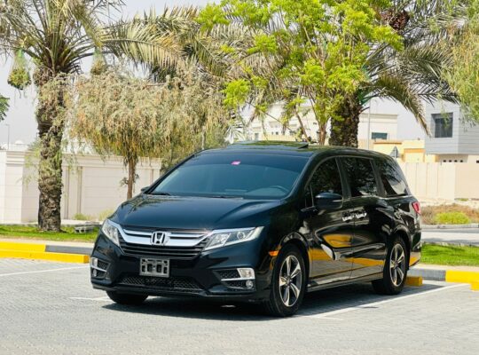 Honda Odyssey 2020 Black Full option,