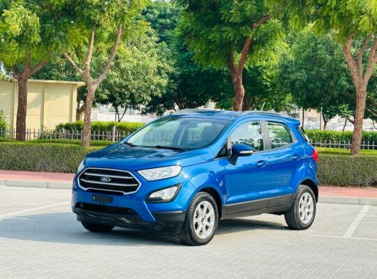 Ford Ecosport 2020 gcc spec