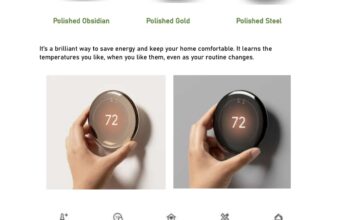 Google nest thermostat installation