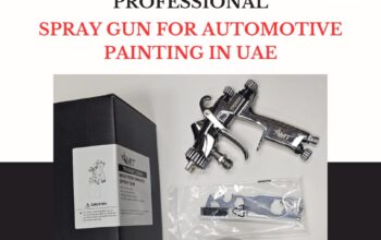 Professional spray gun for automotive painting in UAE