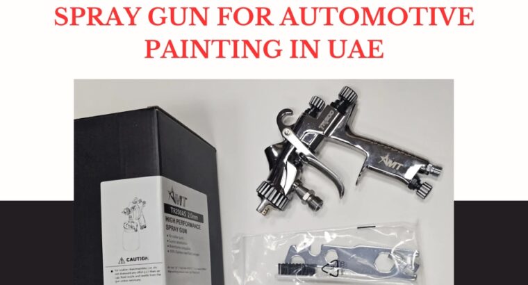 Professional spray gun for automotive painting in UAE
