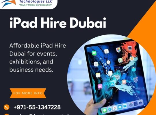 Why Hire an iPad Pro for Creative Work in Dubai?
