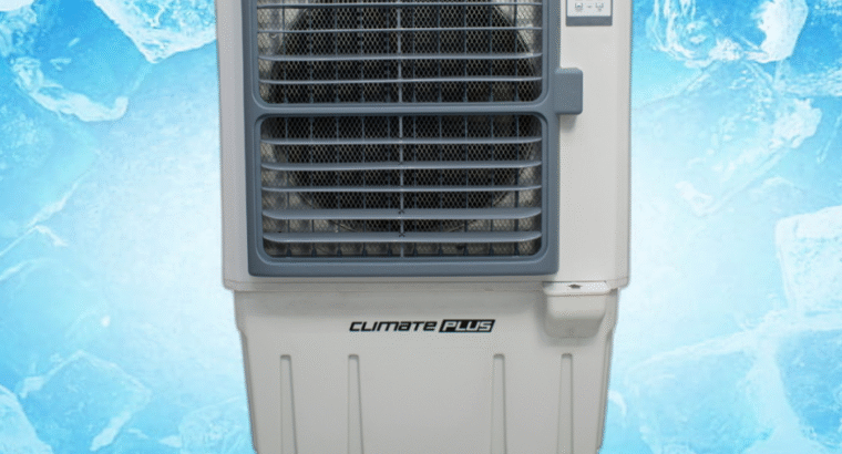 High-Performance 90L Air Cooler with Ice Pack – 9000 m³/h Airflow