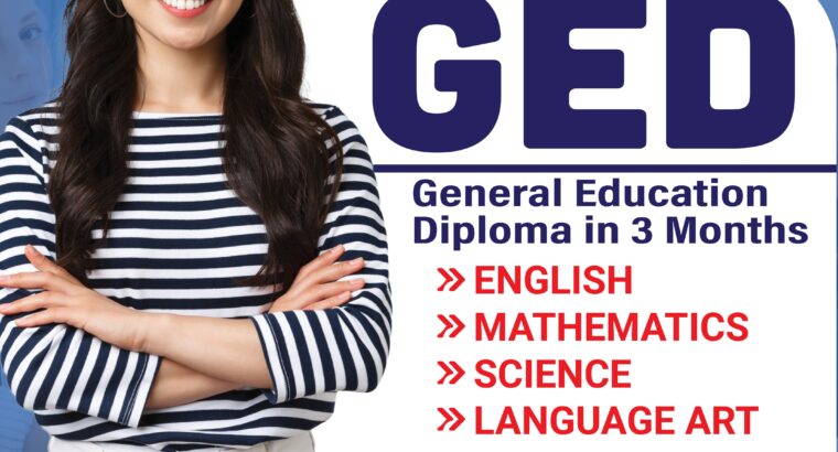 GED Preparation Course – Earn Your High School Equivalency