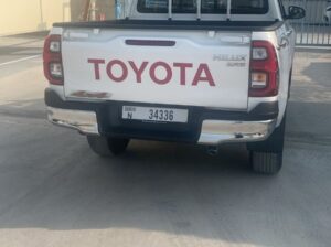 Rent Toyota Hilux Pickup Dubai | 4X4 4X2 Single Double Cabin Commercial Tru