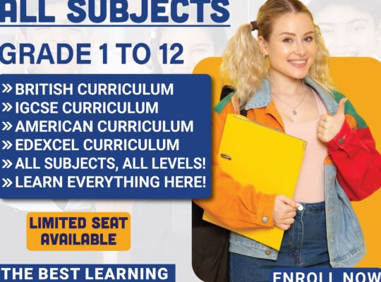 Expert Coaching for American, British & IB Curricula