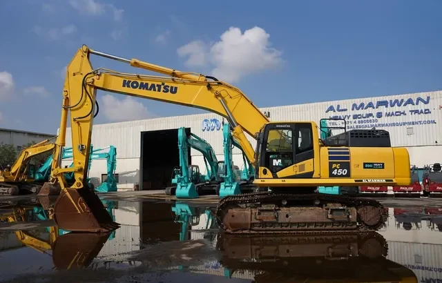 Get Now: 2016 Komatsu PC450-10 Track Excavator