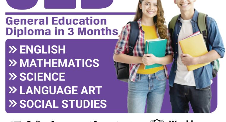Achieve Your Dreams with GED: A Complete Learning Journey Call 0568723609