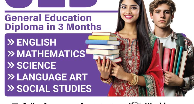 GED Success Program – Learn, Prepare, Achieve