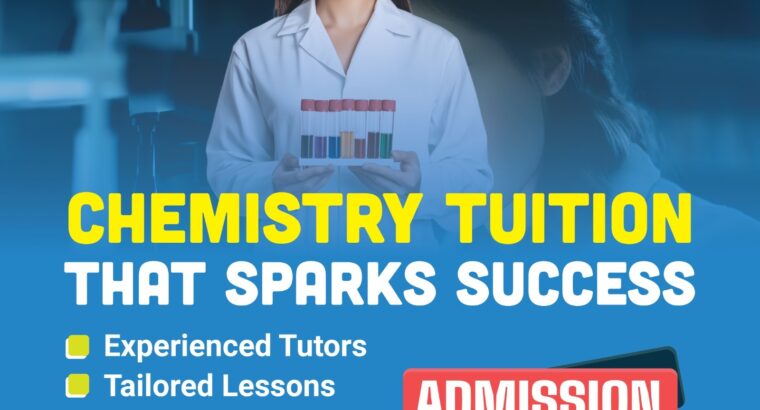 Master Chemistry with Expert Tutors Call 0568723609