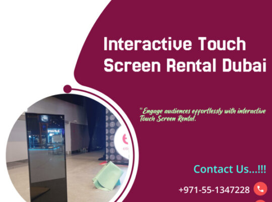 Interactive Screen Rentals UAE for Modern Learning Hubs