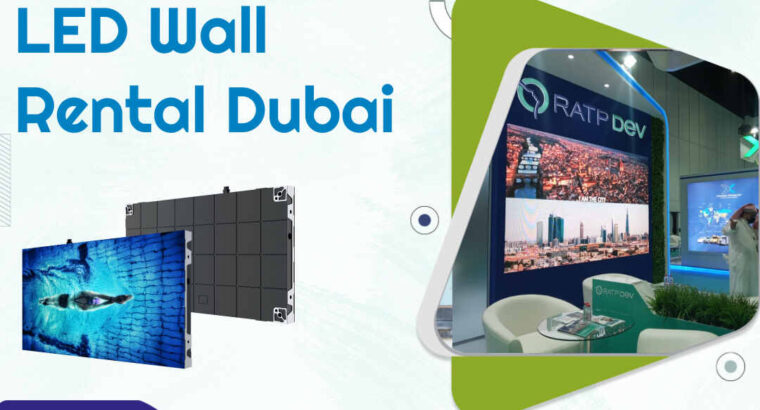 Is Dubai Ready to Rent Fully Interactive Video Walls?